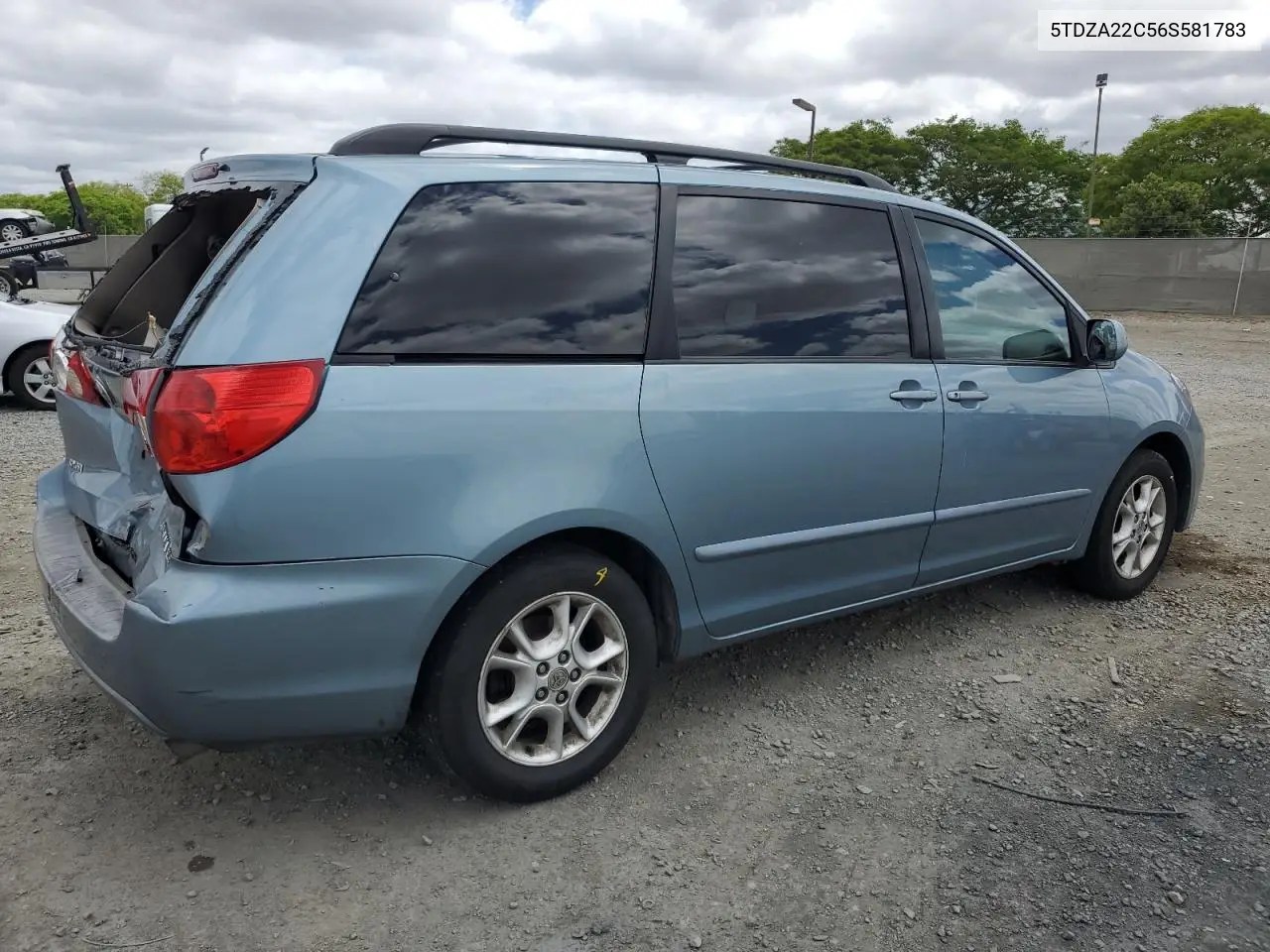 2006 Toyota Sienna Xle VIN: 5TDZA22C56S581783 Lot: 53754015