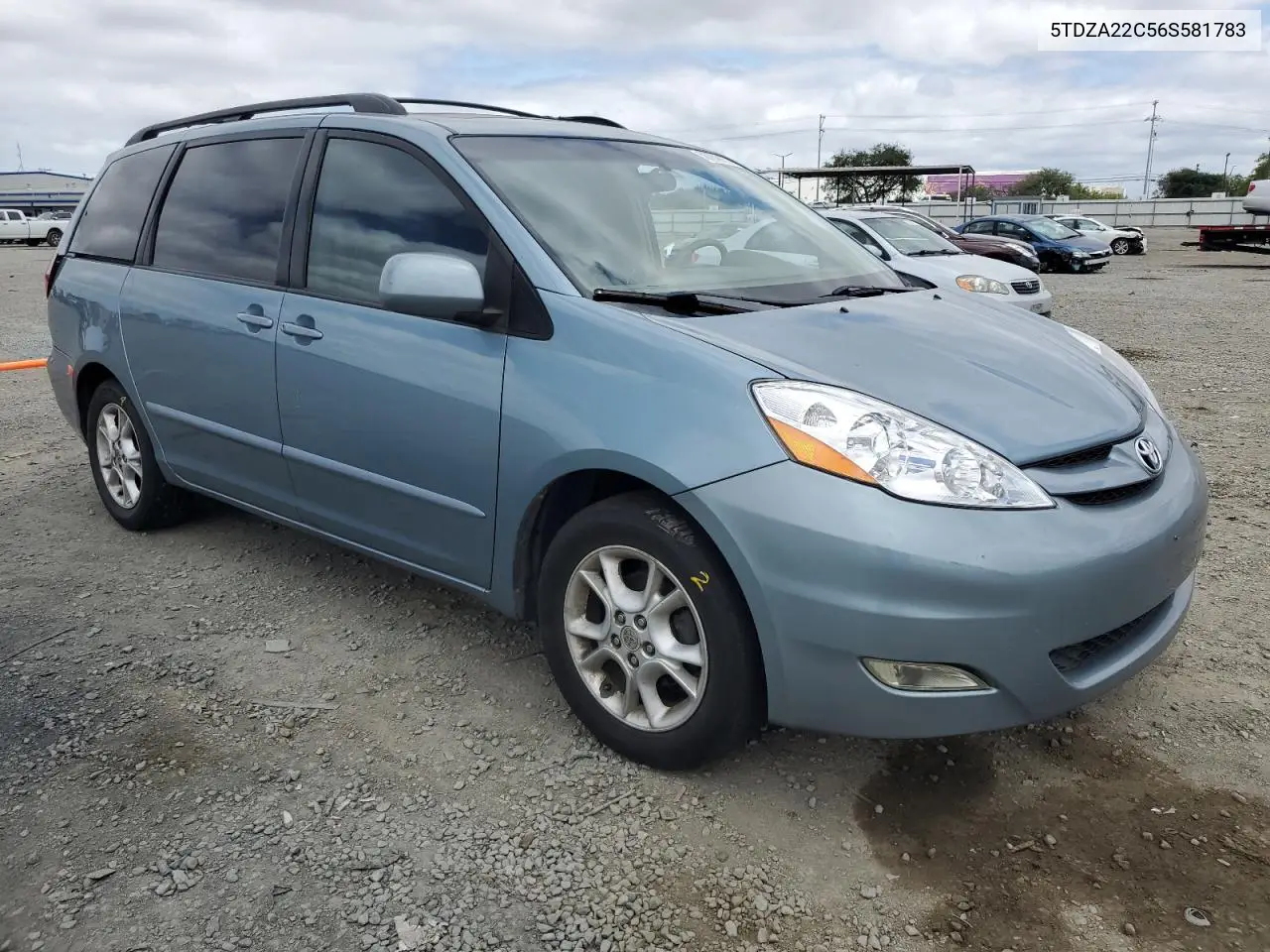 2006 Toyota Sienna Xle VIN: 5TDZA22C56S581783 Lot: 53754015