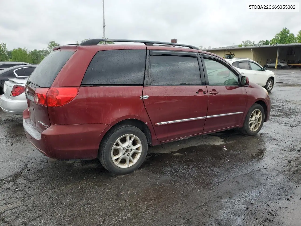 2006 Toyota Sienna Xle VIN: 5TDBA22C66S055082 Lot: 56832985