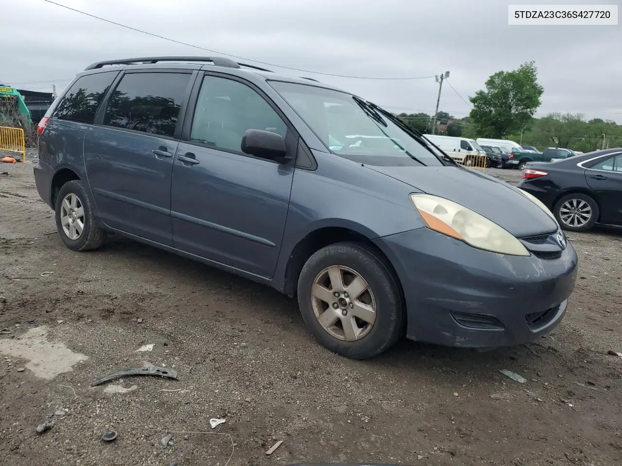 2006 Toyota Sienna Ce VIN: 5TDZA23C36S427720 Lot: 57104485