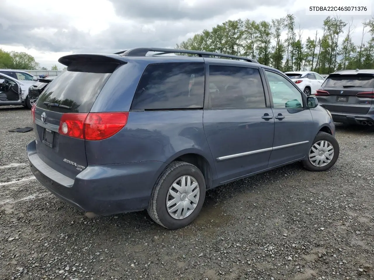 5tdba22c46s071376 5TDBA22C46S071376 2006 Toyota Sienna Xle