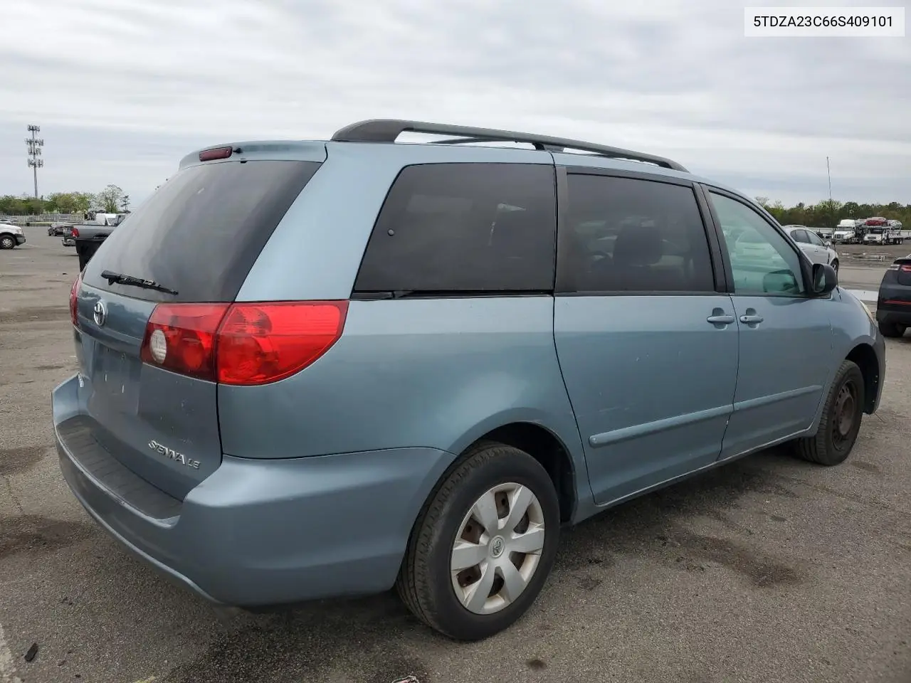 2006 Toyota Sienna Ce VIN: 5TDZA23C66S409101 Lot: 57184705