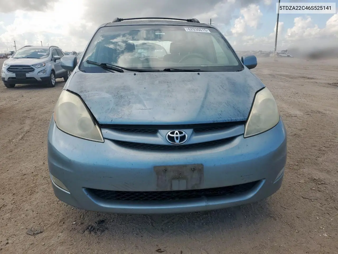 2006 Toyota Sienna Xle VIN: 5TDZA22C46S525141 Lot: 62036615