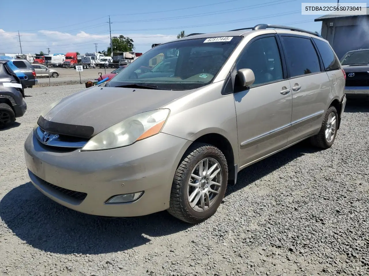 2006 Toyota Sienna Xle VIN: 5TDBA22C56S073041 Lot: 62517445