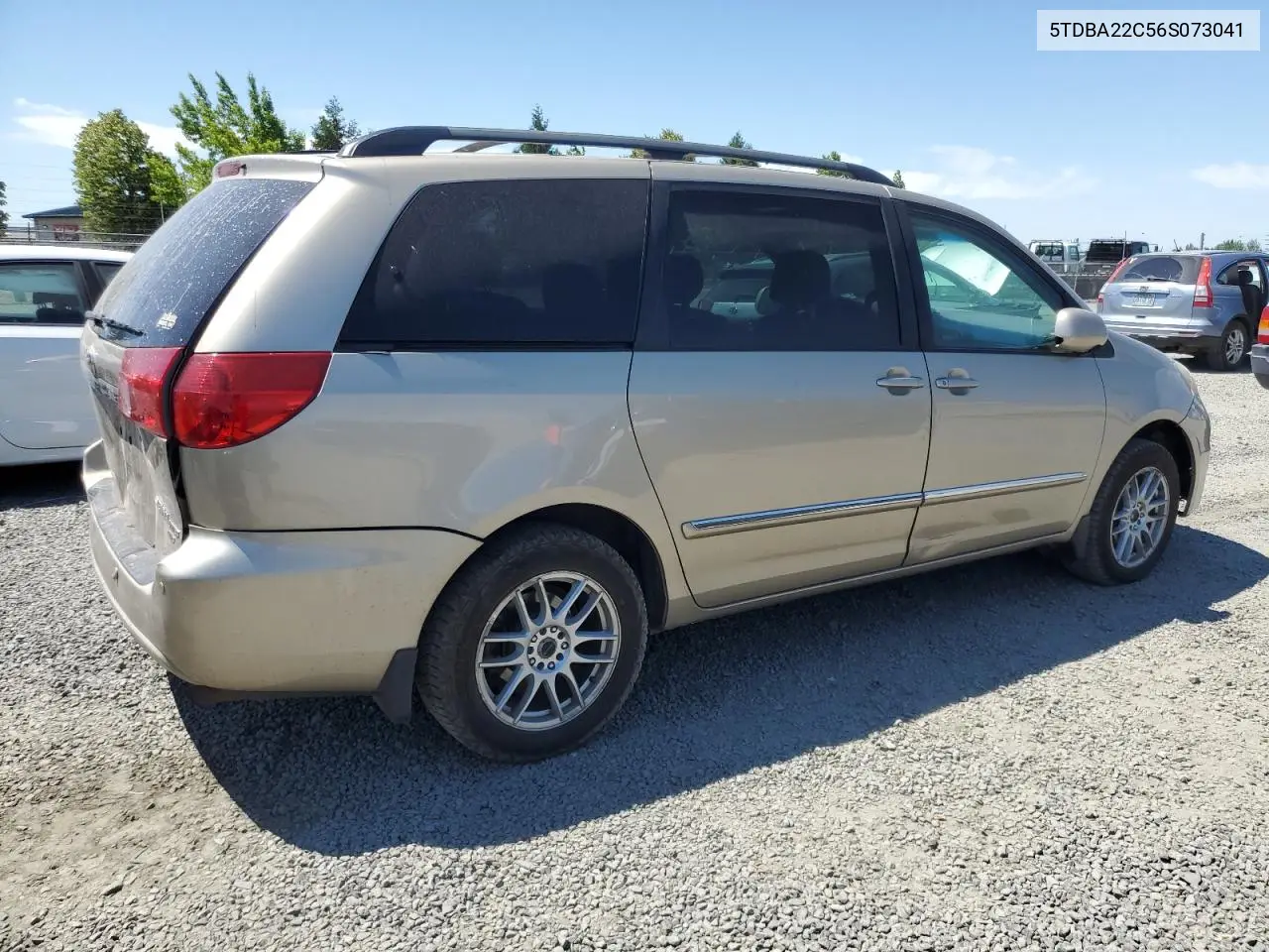 2006 Toyota Sienna Xle VIN: 5TDBA22C56S073041 Lot: 62517445