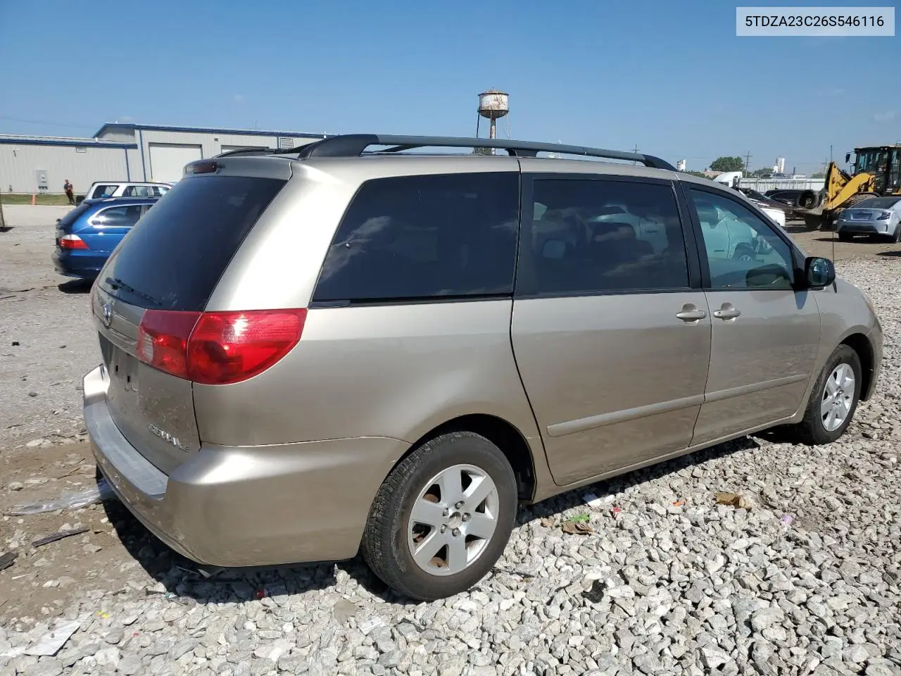 2006 Toyota Sienna Ce VIN: 5TDZA23C26S546116 Lot: 62961725