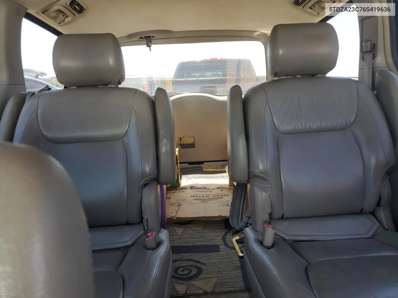 2006 Toyota Sienna Ce VIN: 5TDZA23C76S419636 Lot: 63260895