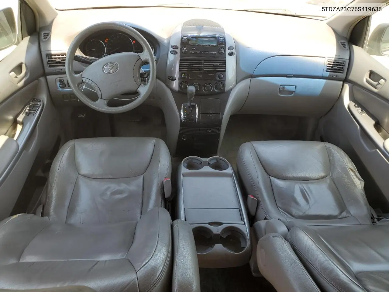2006 Toyota Sienna Ce VIN: 5TDZA23C76S419636 Lot: 63260895