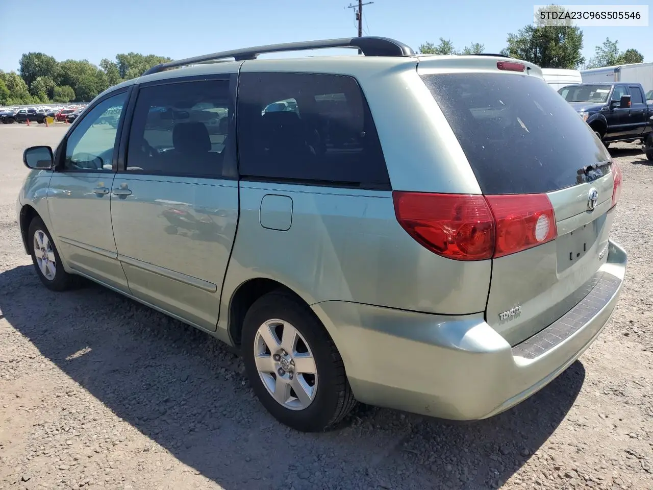 2006 Toyota Sienna Ce VIN: 5TDZA23C96S505546 Lot: 63297625