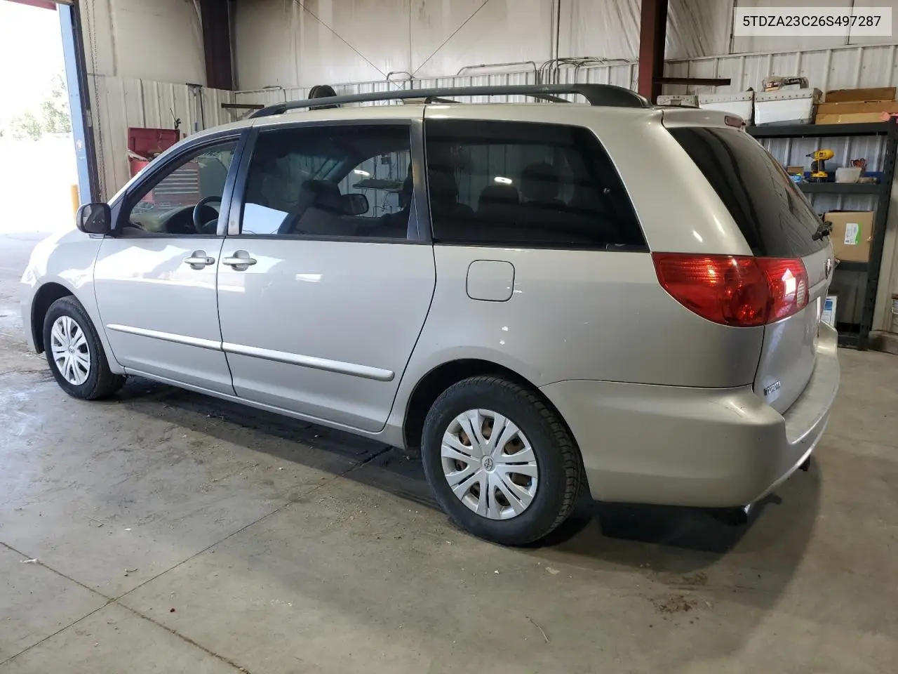 2006 Toyota Sienna Ce VIN: 5TDZA23C26S497287 Lot: 63477545