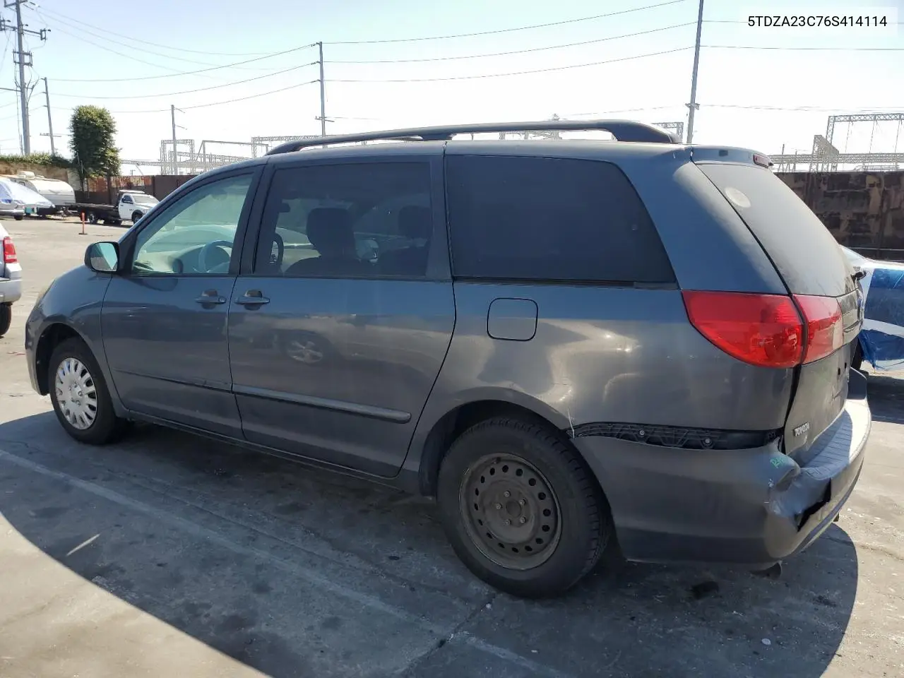 2006 Toyota Sienna Ce VIN: 5TDZA23C76S414114 Lot: 63515285