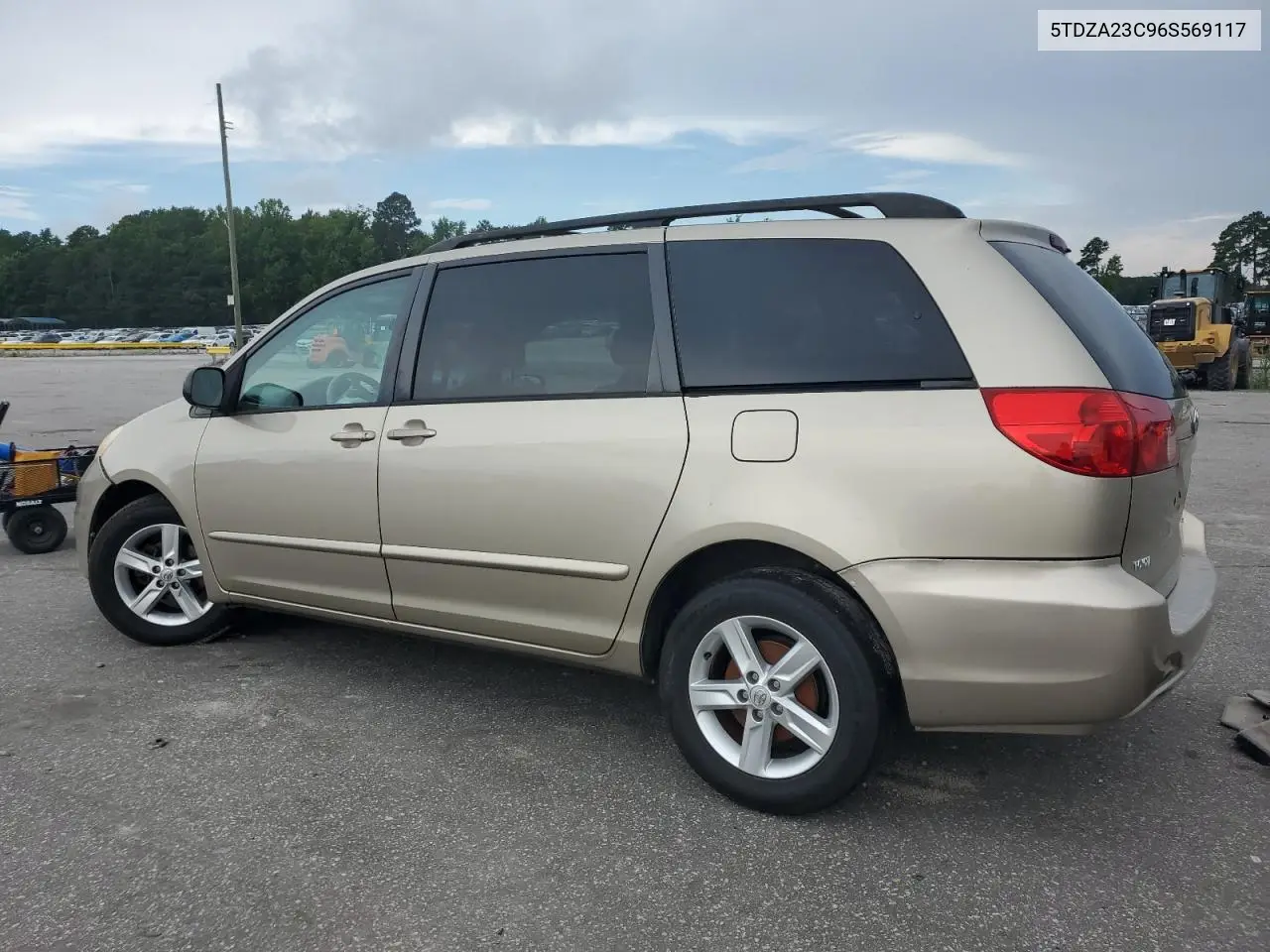2006 Toyota Sienna Ce VIN: 5TDZA23C96S569117 Lot: 64232995