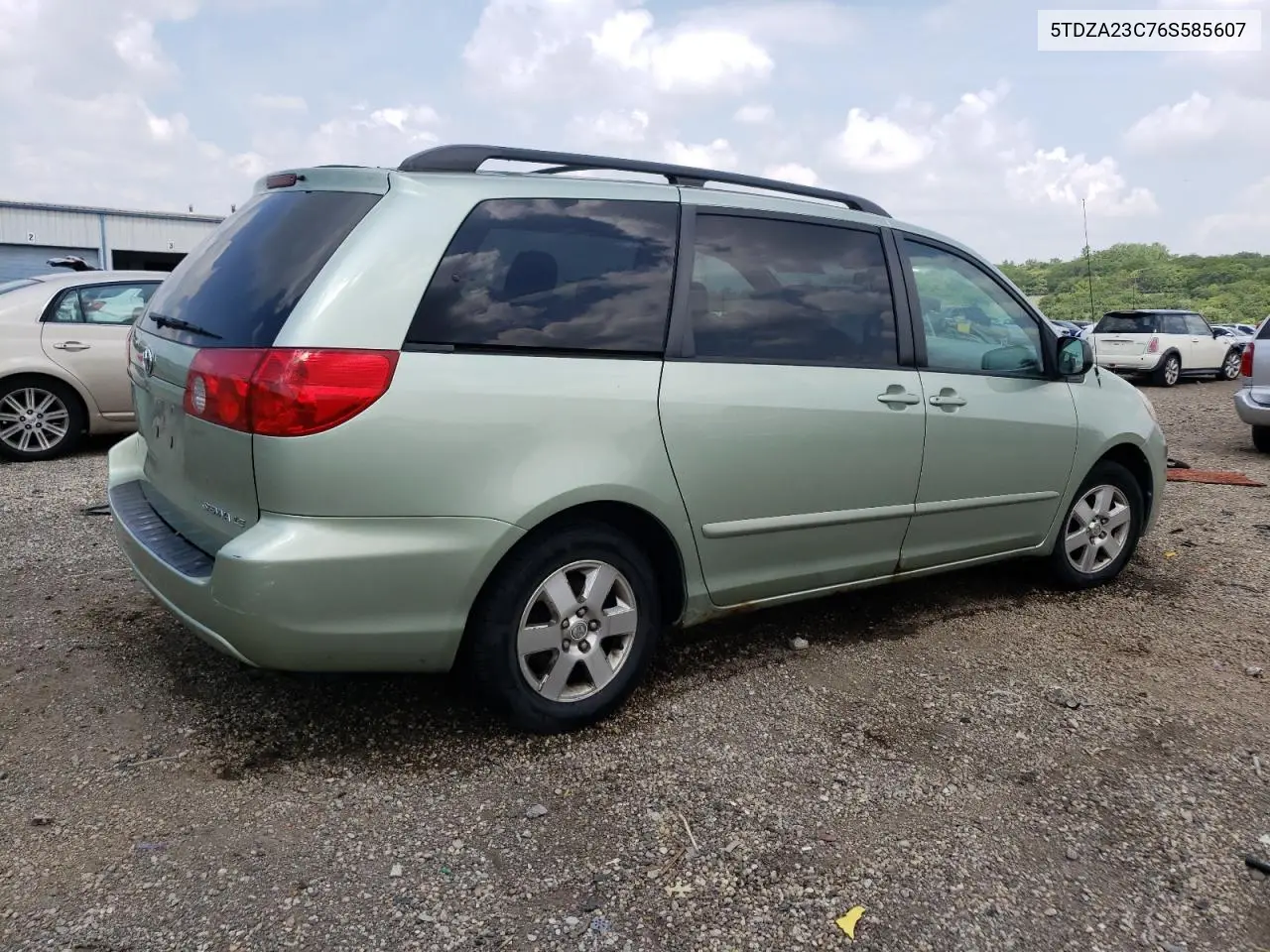 2006 Toyota Sienna Ce VIN: 5TDZA23C76S585607 Lot: 64327185