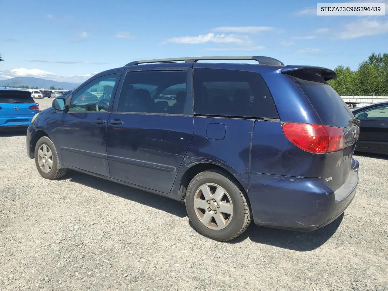 2006 Toyota Sienna Ce VIN: 5TDZA23C96S396439 Lot: 64454585