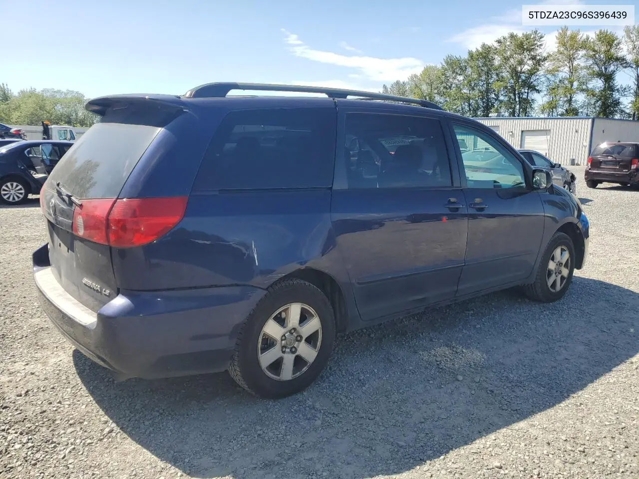 2006 Toyota Sienna Ce VIN: 5TDZA23C96S396439 Lot: 64454585