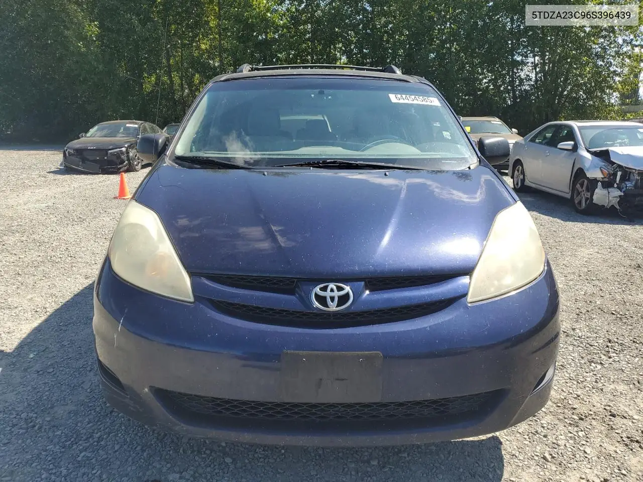 2006 Toyota Sienna Ce VIN: 5TDZA23C96S396439 Lot: 64454585
