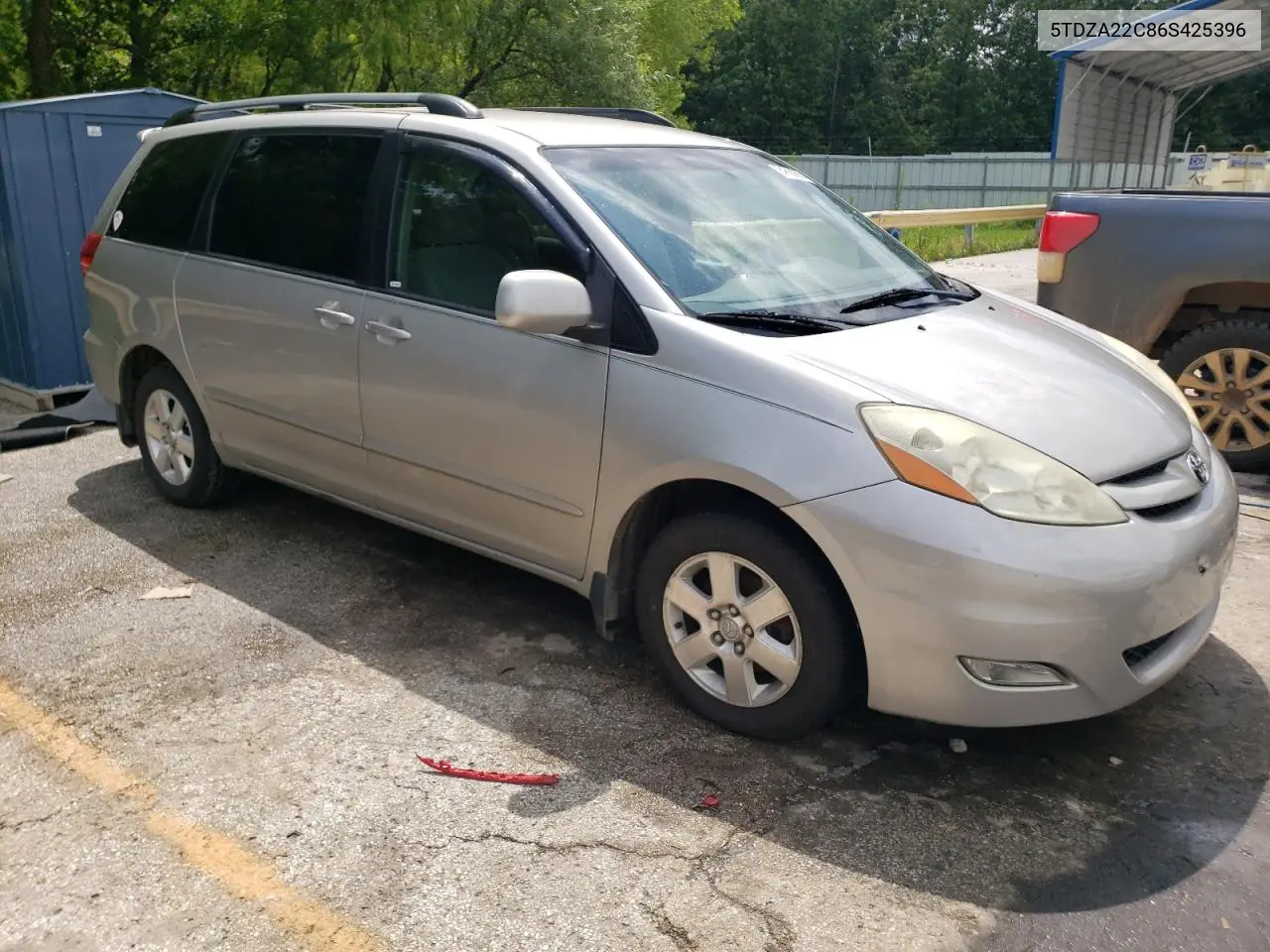 2006 Toyota Sienna Xle VIN: 5TDZA22C86S425396 Lot: 64668985
