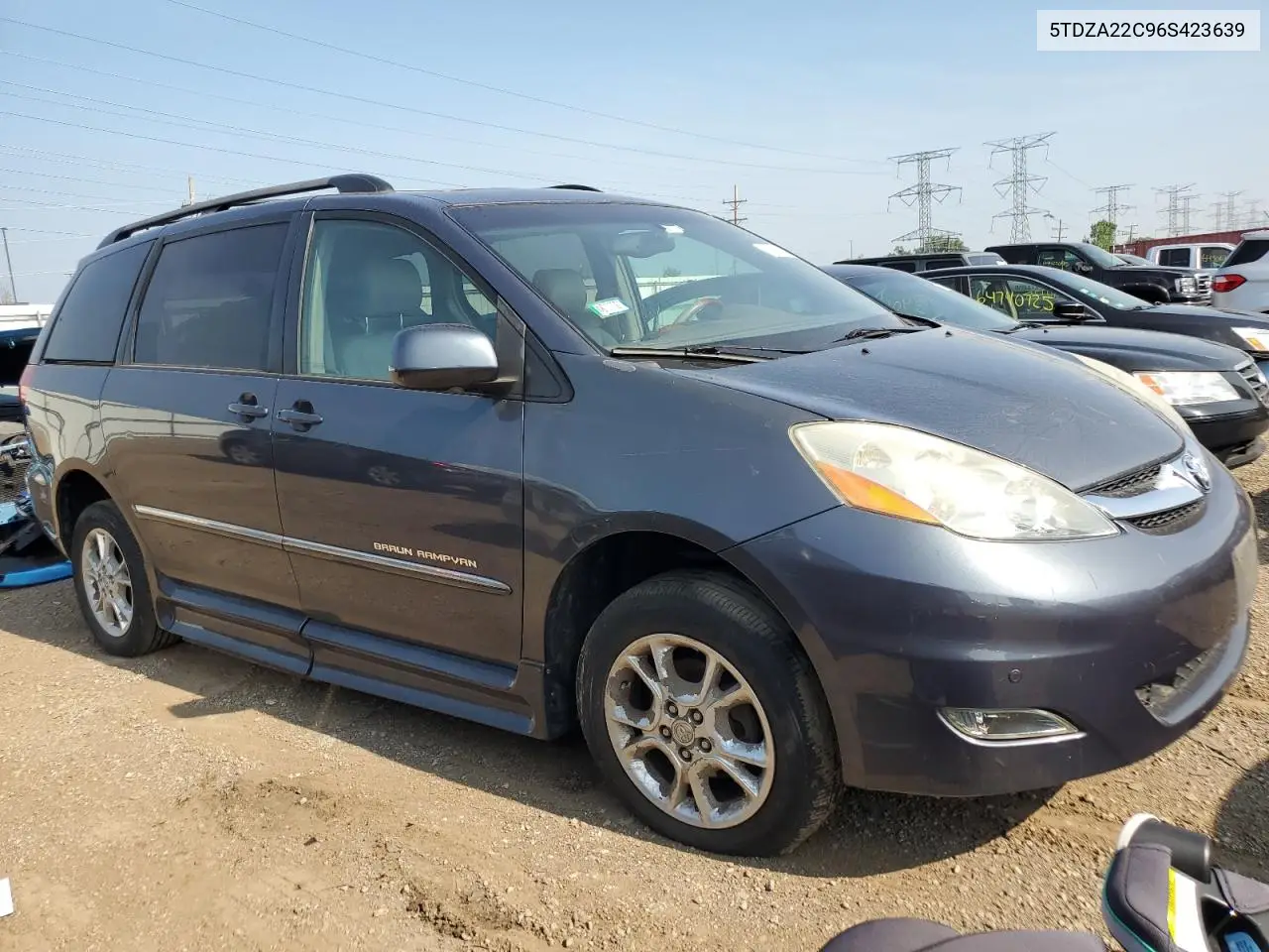 2006 Toyota Sienna Xle VIN: 5TDZA22C96S423639 Lot: 64781785