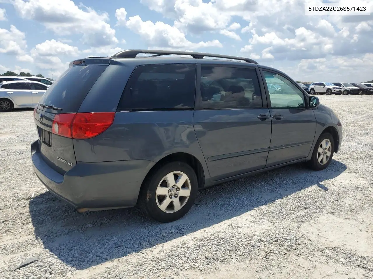 2006 Toyota Sienna Xle VIN: 5TDZA22C26S571423 Lot: 64885395