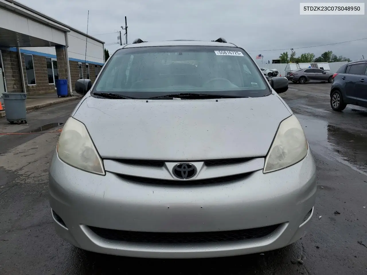 2007 Toyota Sienna Ce VIN: 5TDZK23C07S048950 Lot: 55816725