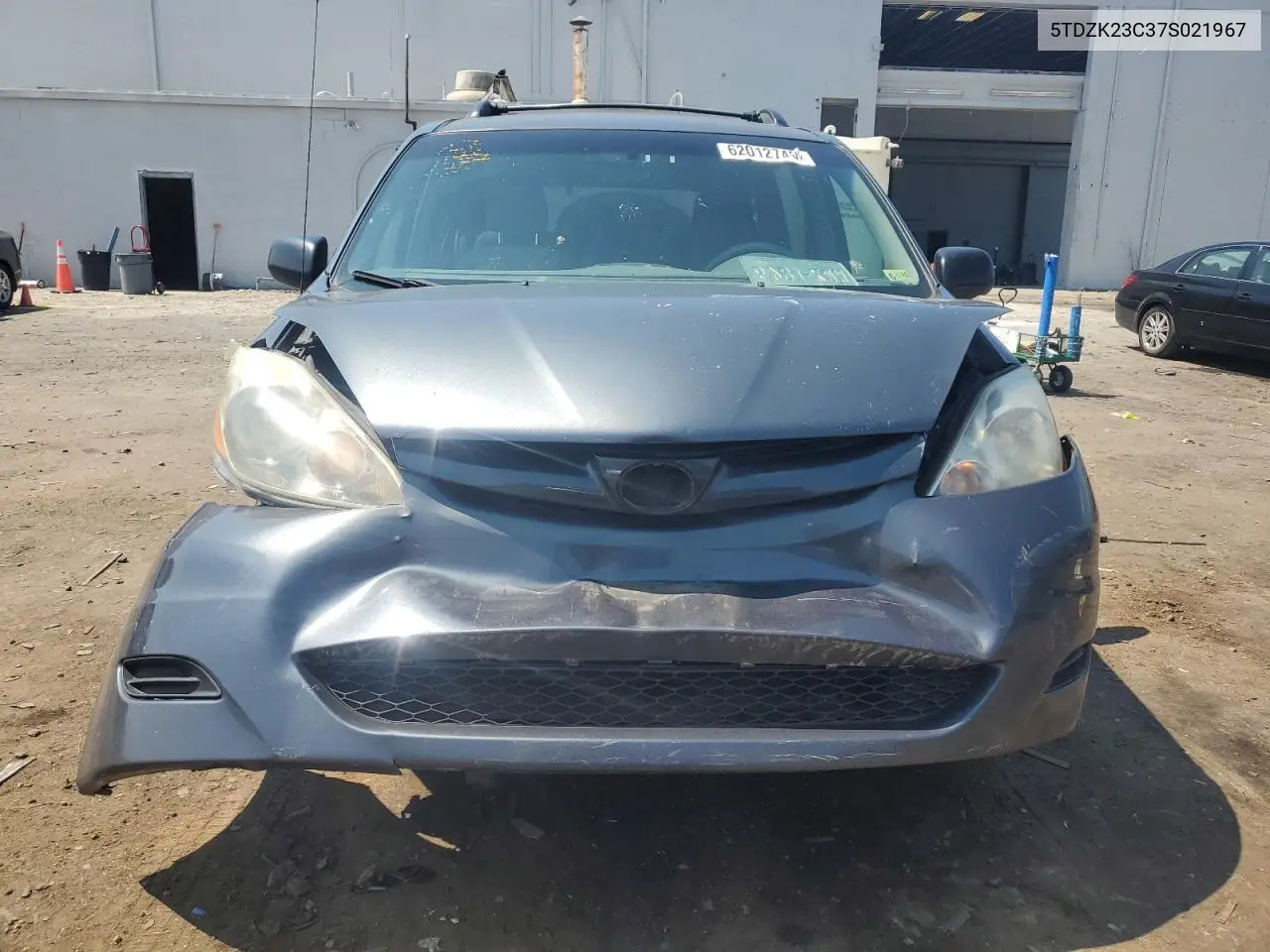 2007 Toyota Sienna Ce VIN: 5TDZK23C37S021967 Lot: 62012745