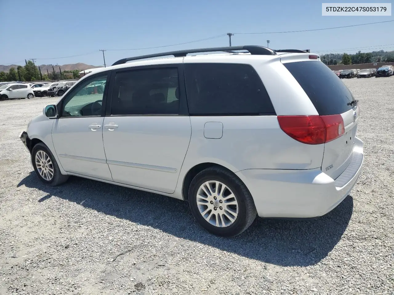 2007 Toyota Sienna Xle VIN: 5TDZK22C47S053179 Lot: 62744465