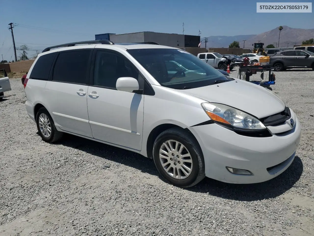 2007 Toyota Sienna Xle VIN: 5TDZK22C47S053179 Lot: 62744465