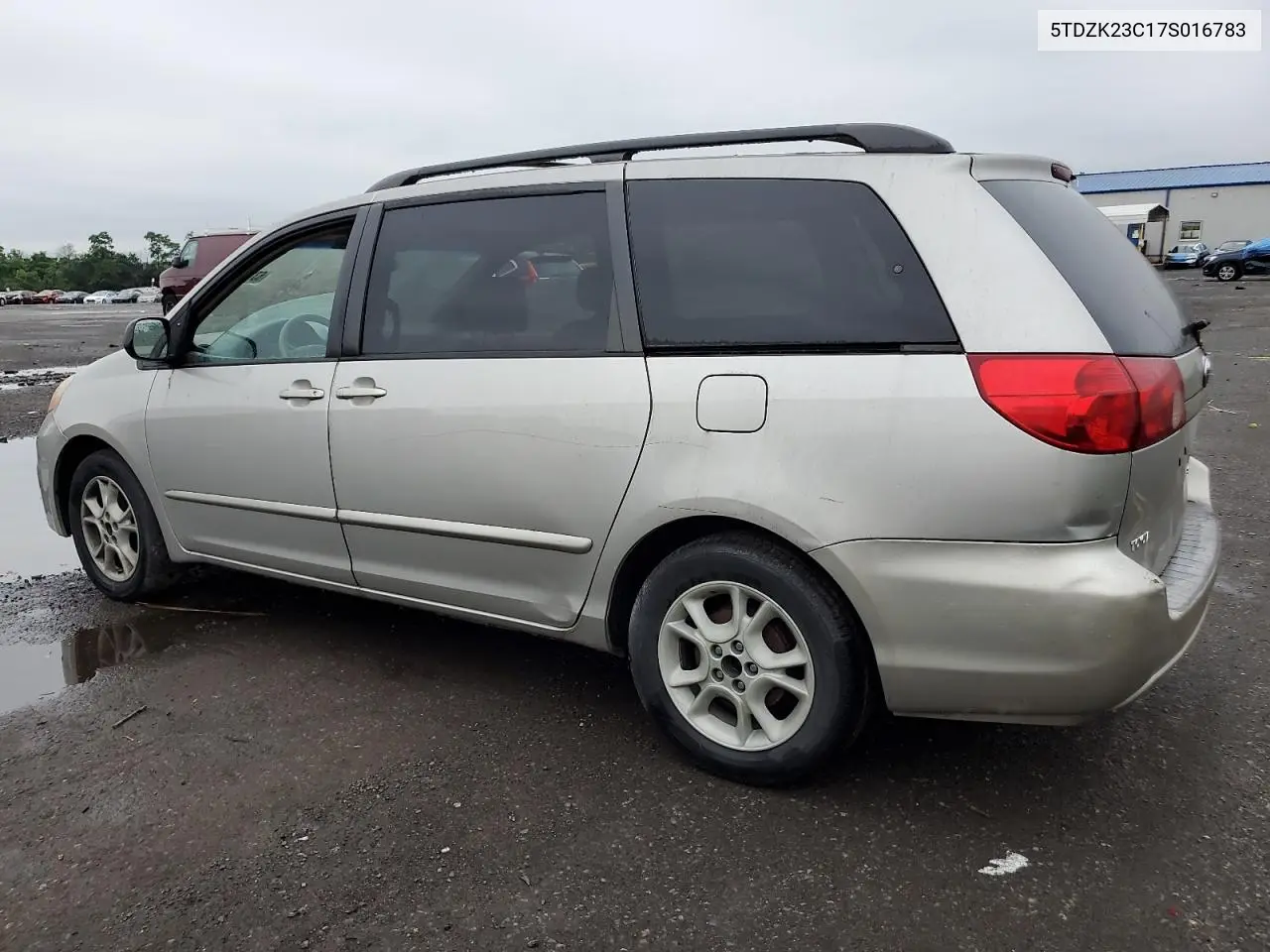 2007 Toyota Sienna Ce VIN: 5TDZK23C17S016783 Lot: 63147565
