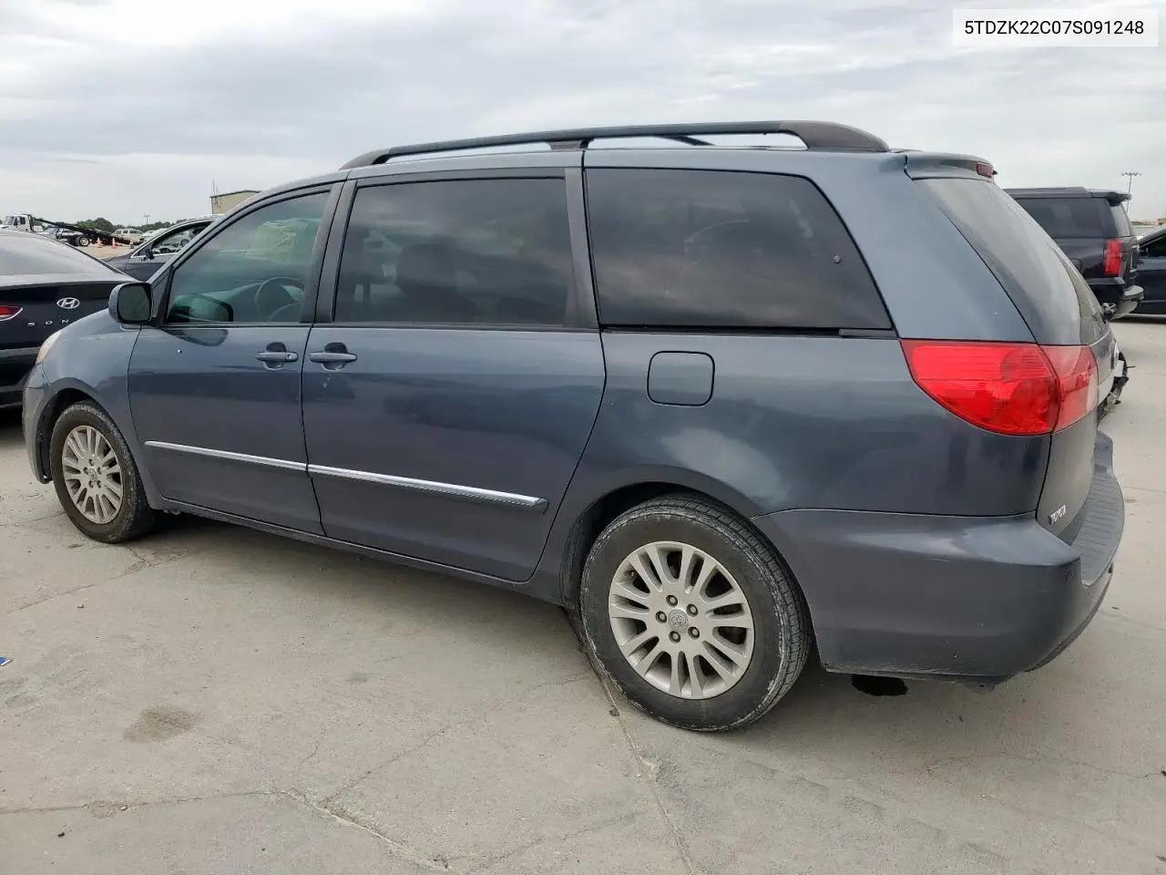 2007 Toyota Sienna Xle VIN: 5TDZK22C07S091248 Lot: 63681085