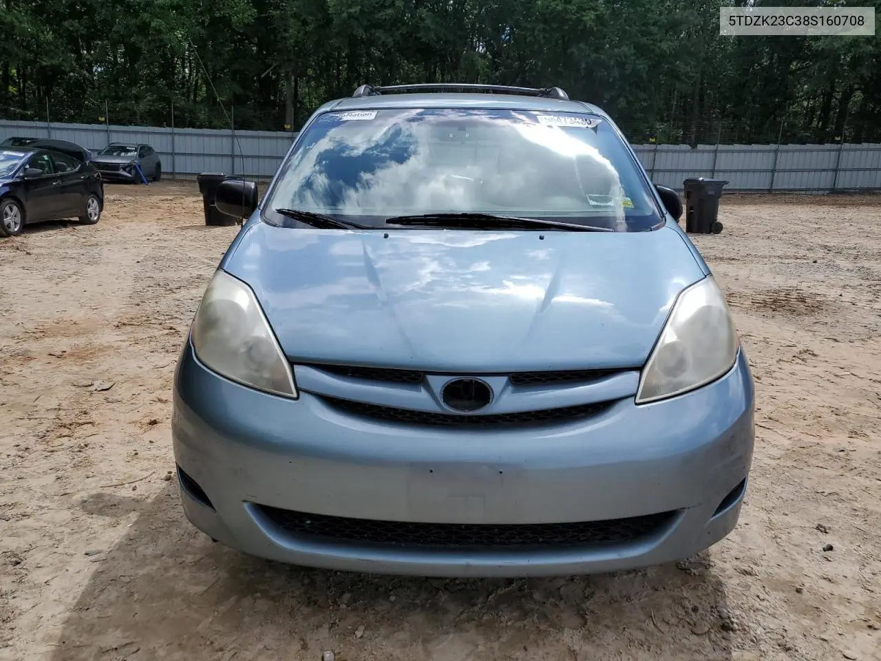 2008 Toyota Sienna Ce VIN: 5TDZK23C38S160708 Lot: 56473435