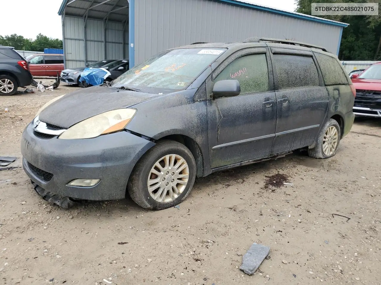 2008 Toyota Sienna Xle VIN: 5TDBK22C48S021075 Lot: 63054015