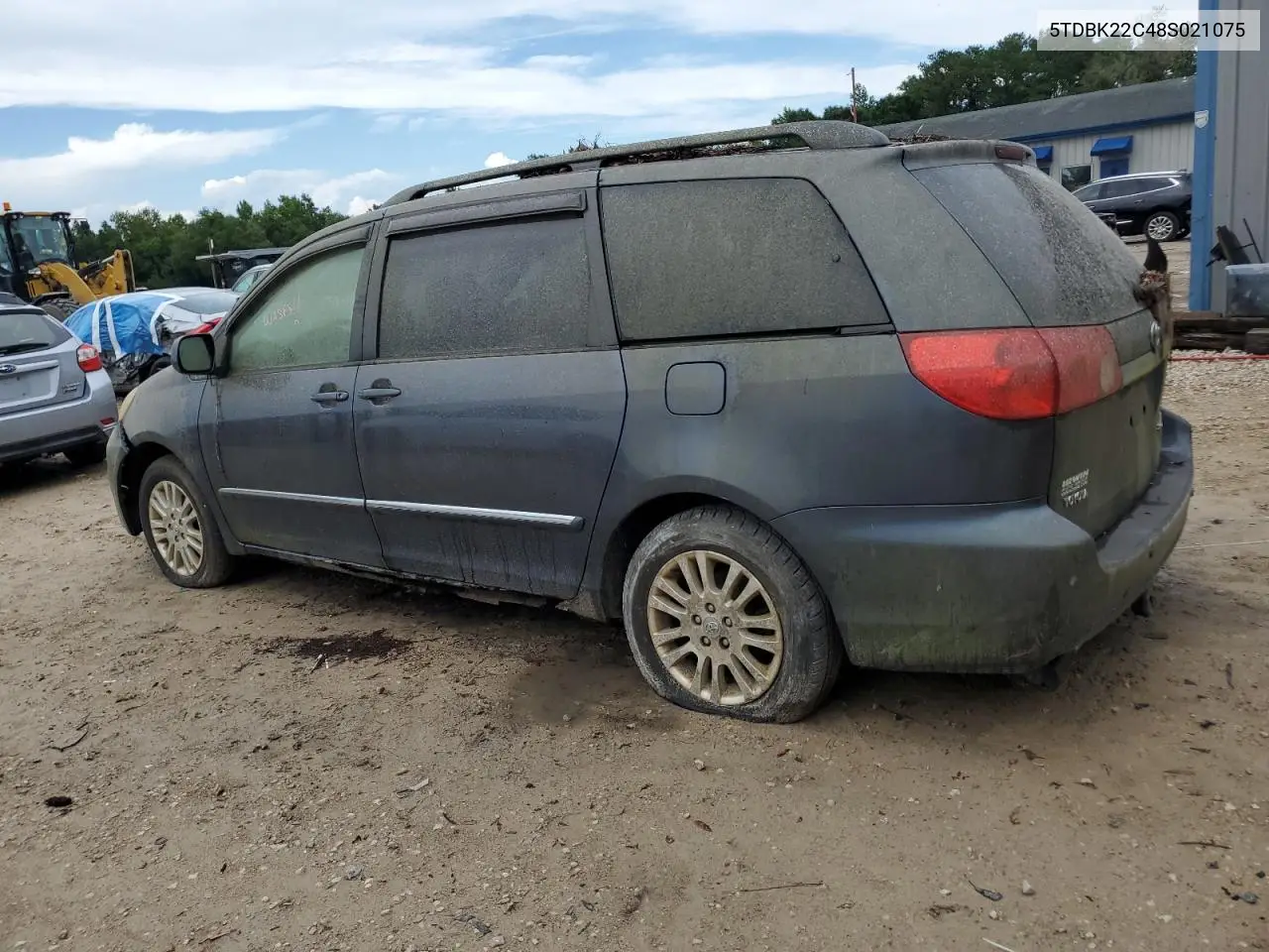 2008 Toyota Sienna Xle VIN: 5TDBK22C48S021075 Lot: 63054015