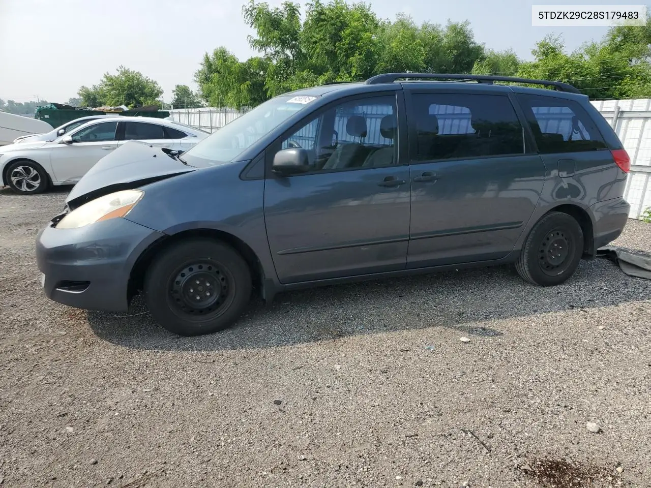 2008 Toyota Sienna Ce VIN: 5TDZK29C28S179483 Lot: 64565515