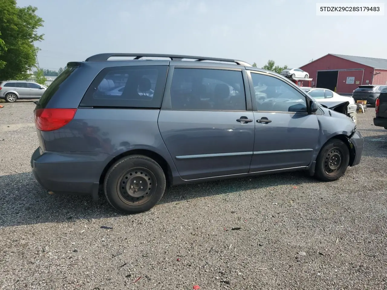 2008 Toyota Sienna Ce VIN: 5TDZK29C28S179483 Lot: 64565515