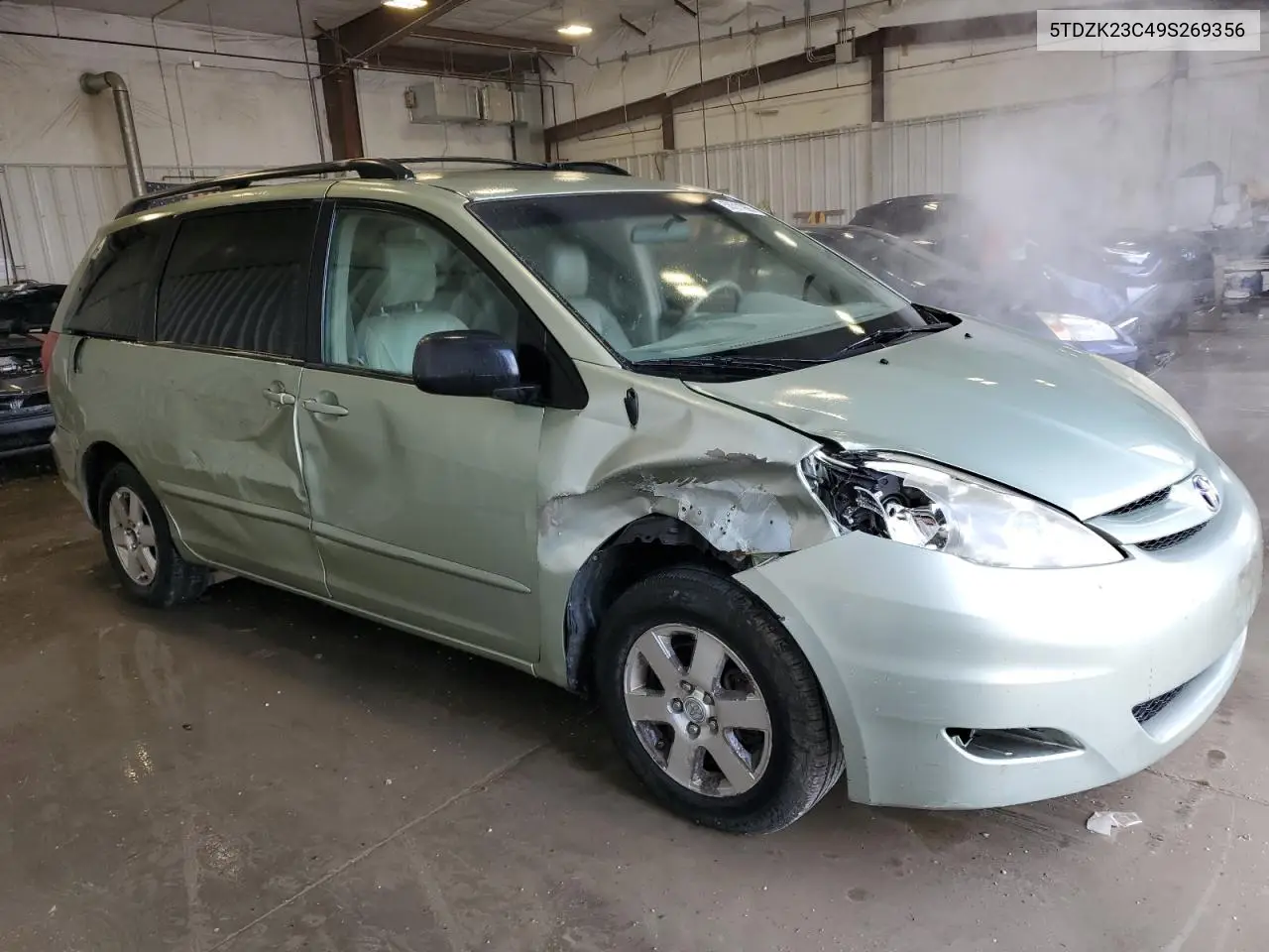 2009 Toyota Sienna Ce VIN: 5TDZK23C49S269356 Lot: 56311965