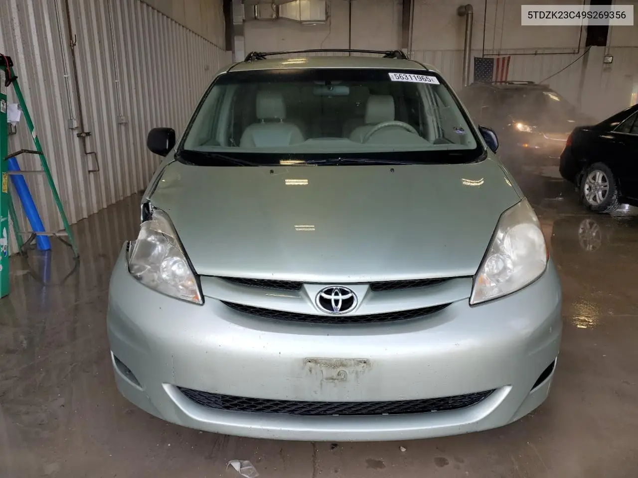 2009 Toyota Sienna Ce VIN: 5TDZK23C49S269356 Lot: 56311965