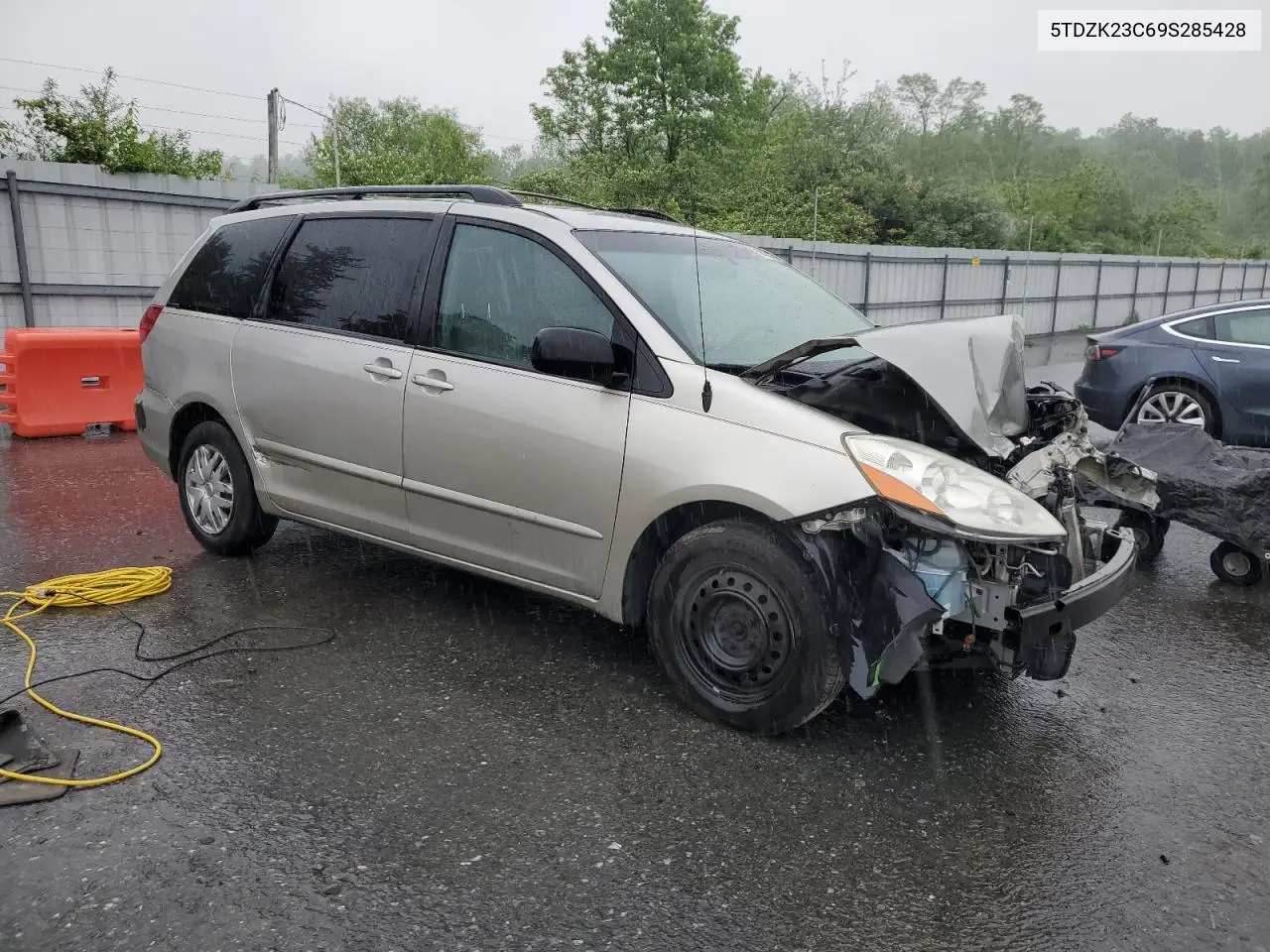 2009 Toyota Sienna Ce VIN: 5TDZK23C69S285428 Lot: 56433155
