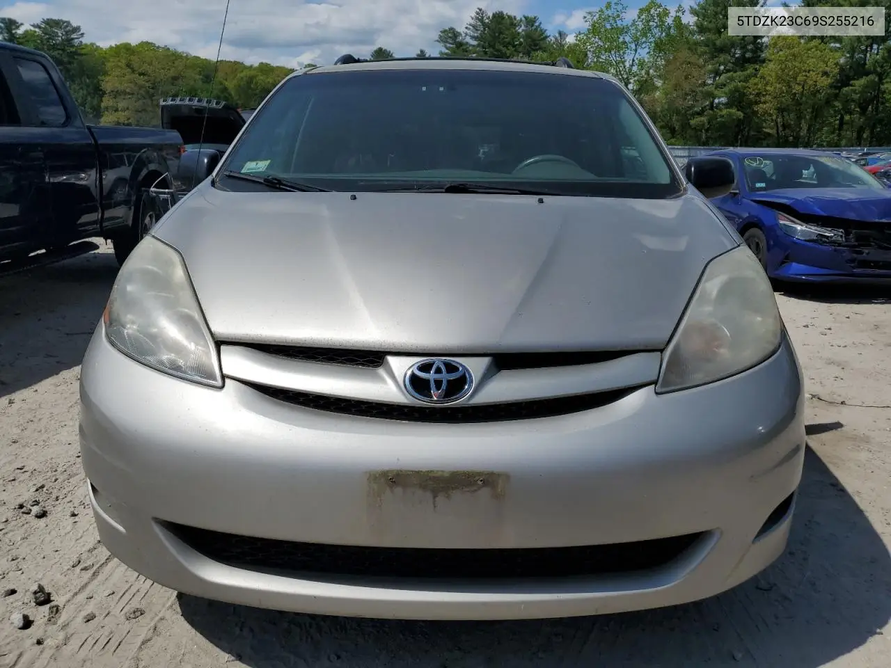 2009 Toyota Sienna Ce VIN: 5TDZK23C69S255216 Lot: 56924235