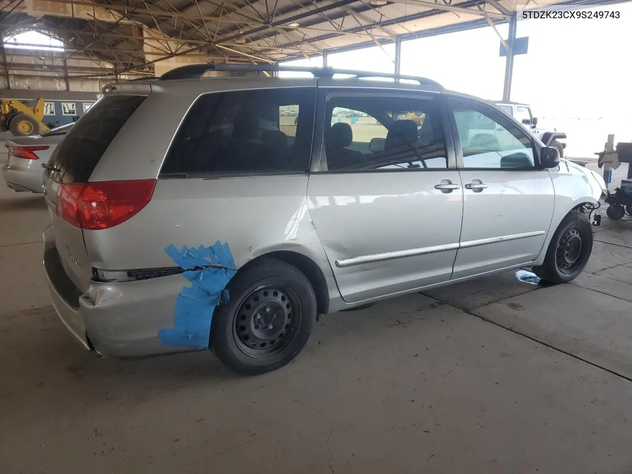 2009 Toyota Sienna Ce VIN: 5TDZK23CX9S249743 Lot: 57275055