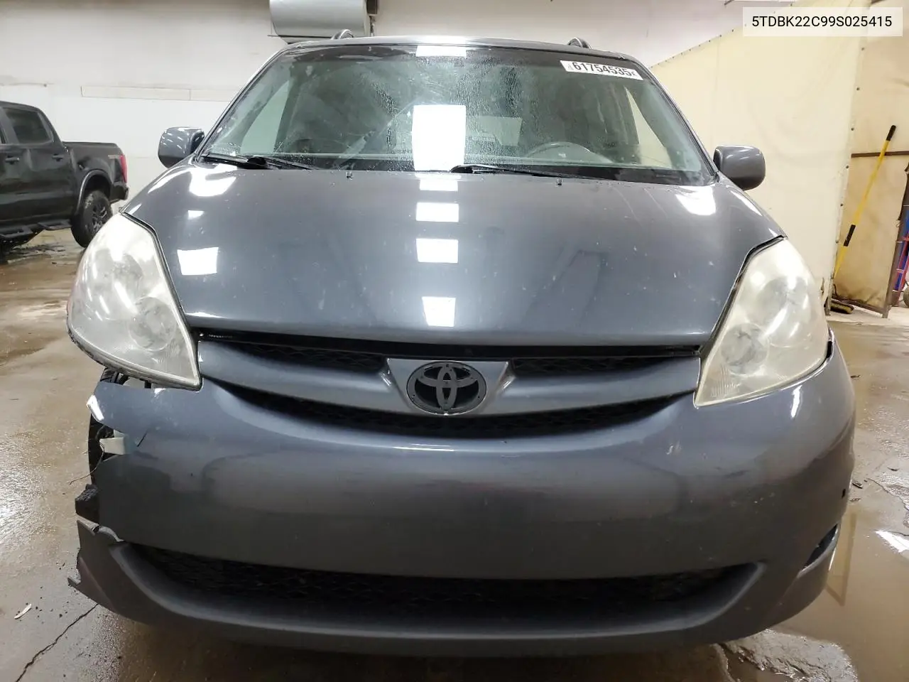 2009 Toyota Sienna Xle VIN: 5TDBK22C99S025415 Lot: 61754535