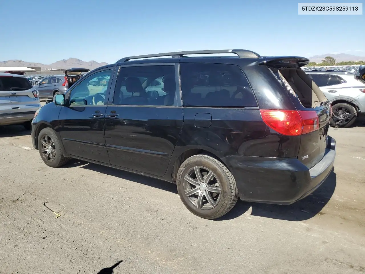 2009 Toyota Sienna Ce VIN: 5TDZK23C59S259113 Lot: 63120495