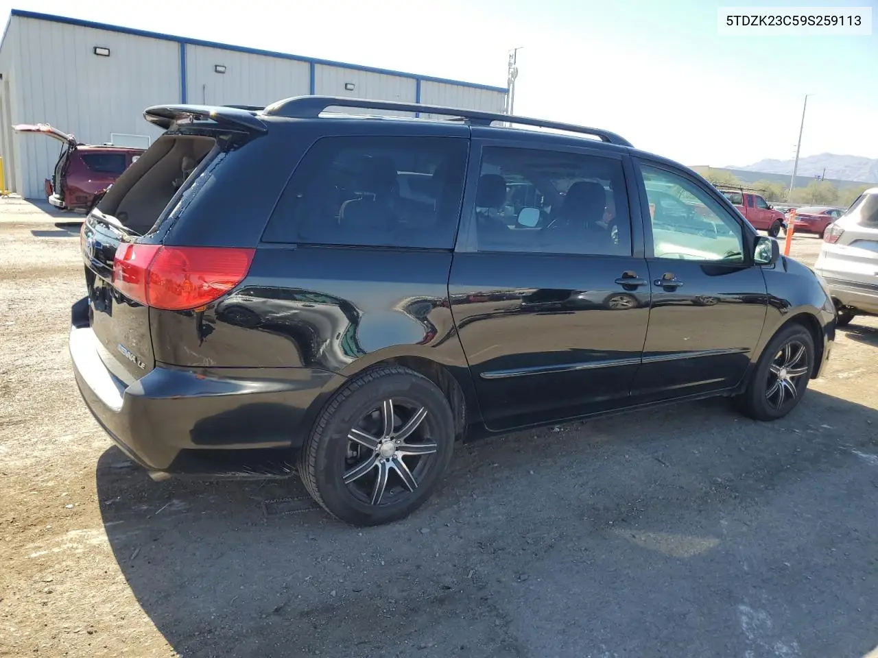 2009 Toyota Sienna Ce VIN: 5TDZK23C59S259113 Lot: 63120495