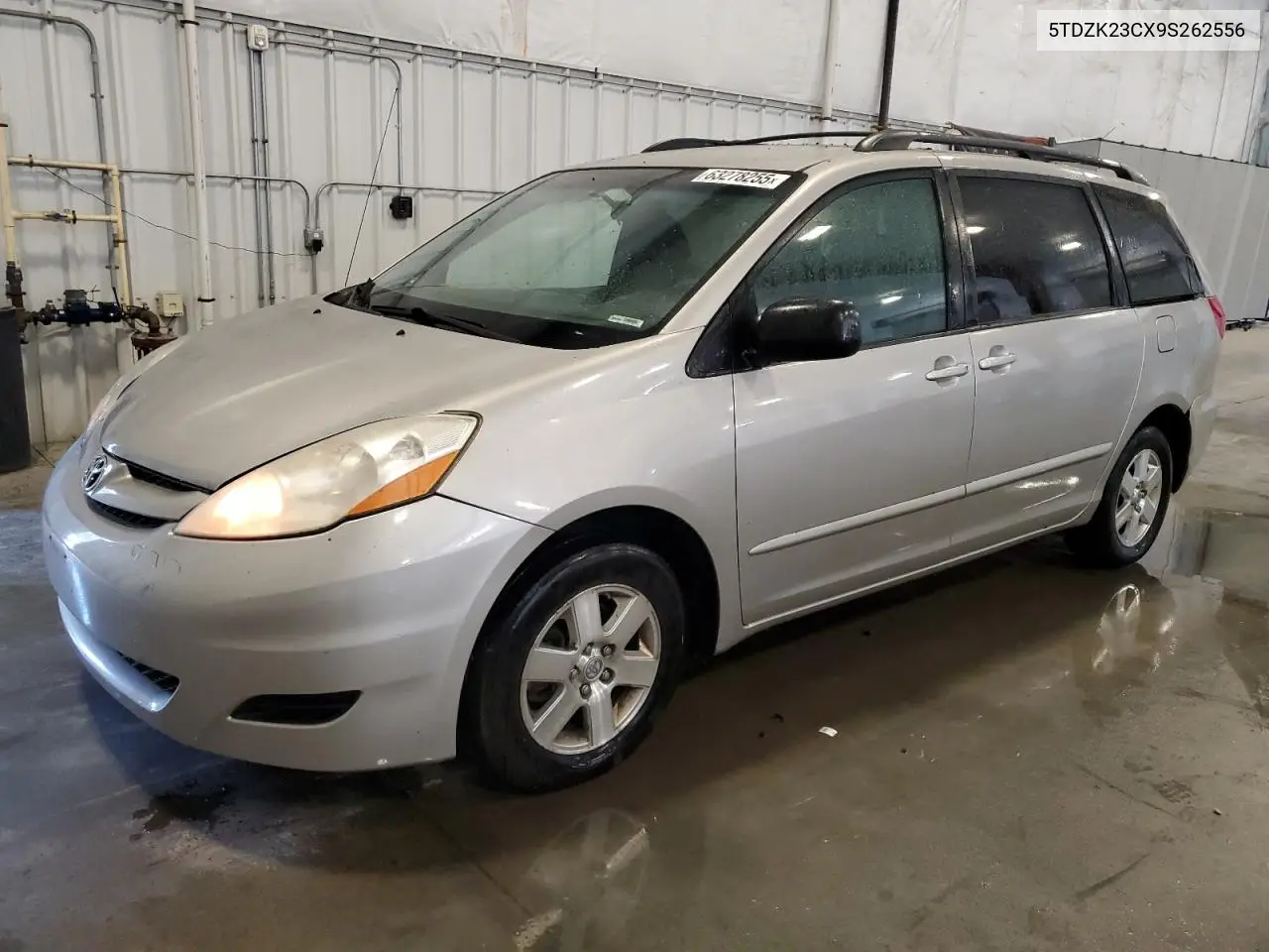 2009 Toyota Sienna Ce VIN: 5TDZK23CX9S262556 Lot: 63278255