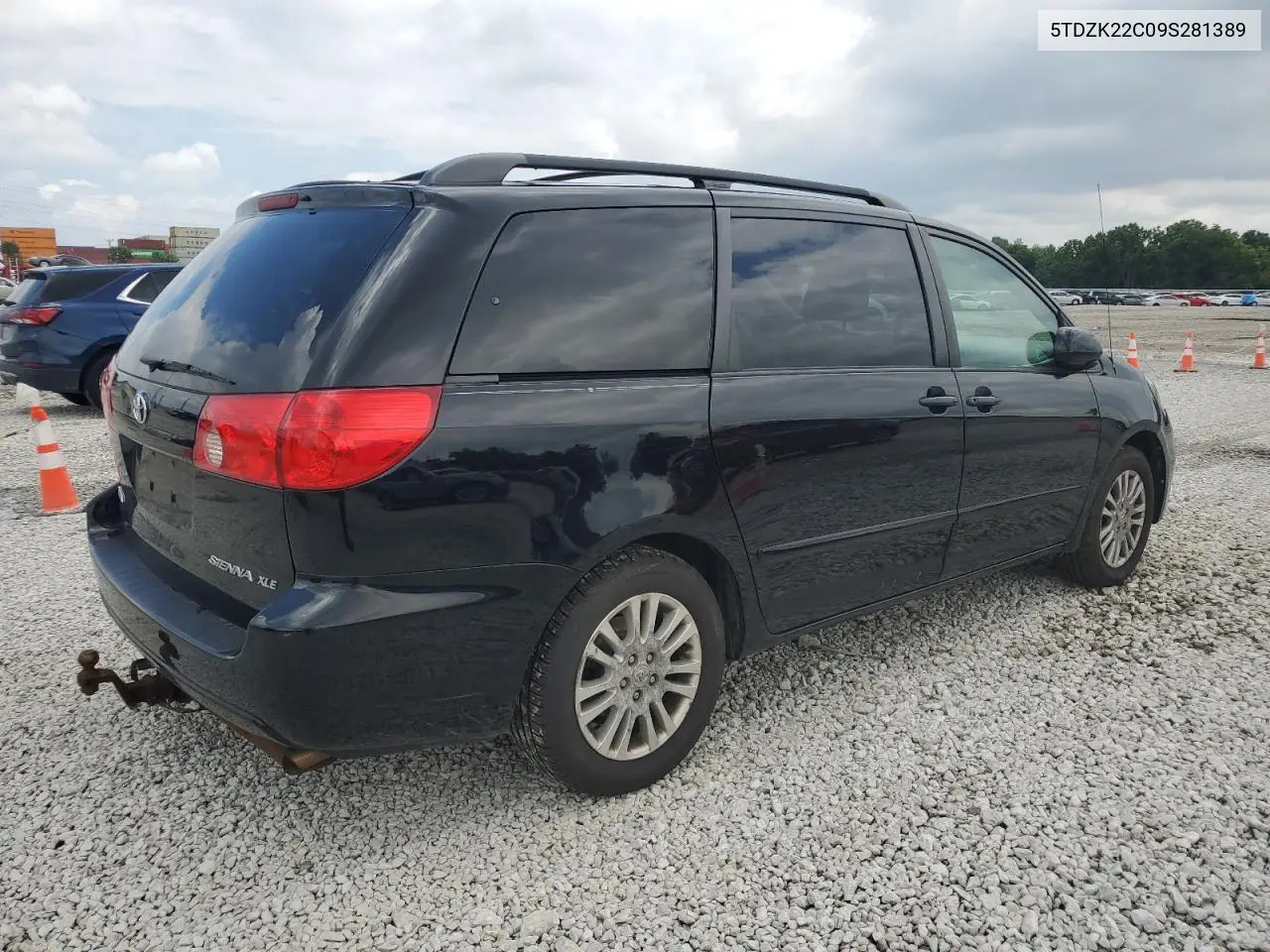 2009 Toyota Sienna Xle VIN: 5TDZK22C09S281389 Lot: 64900785