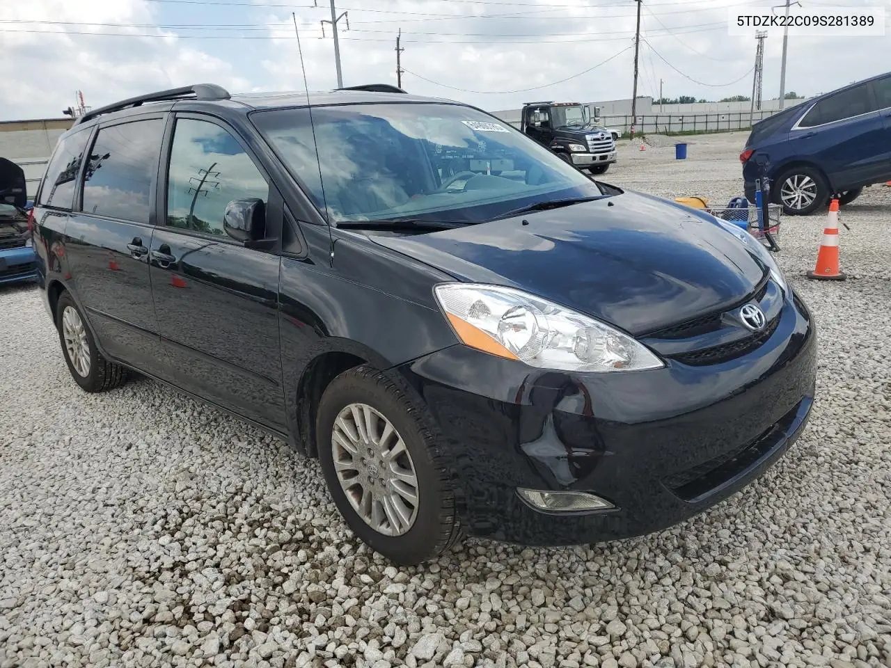 2009 Toyota Sienna Xle VIN: 5TDZK22C09S281389 Lot: 64900785