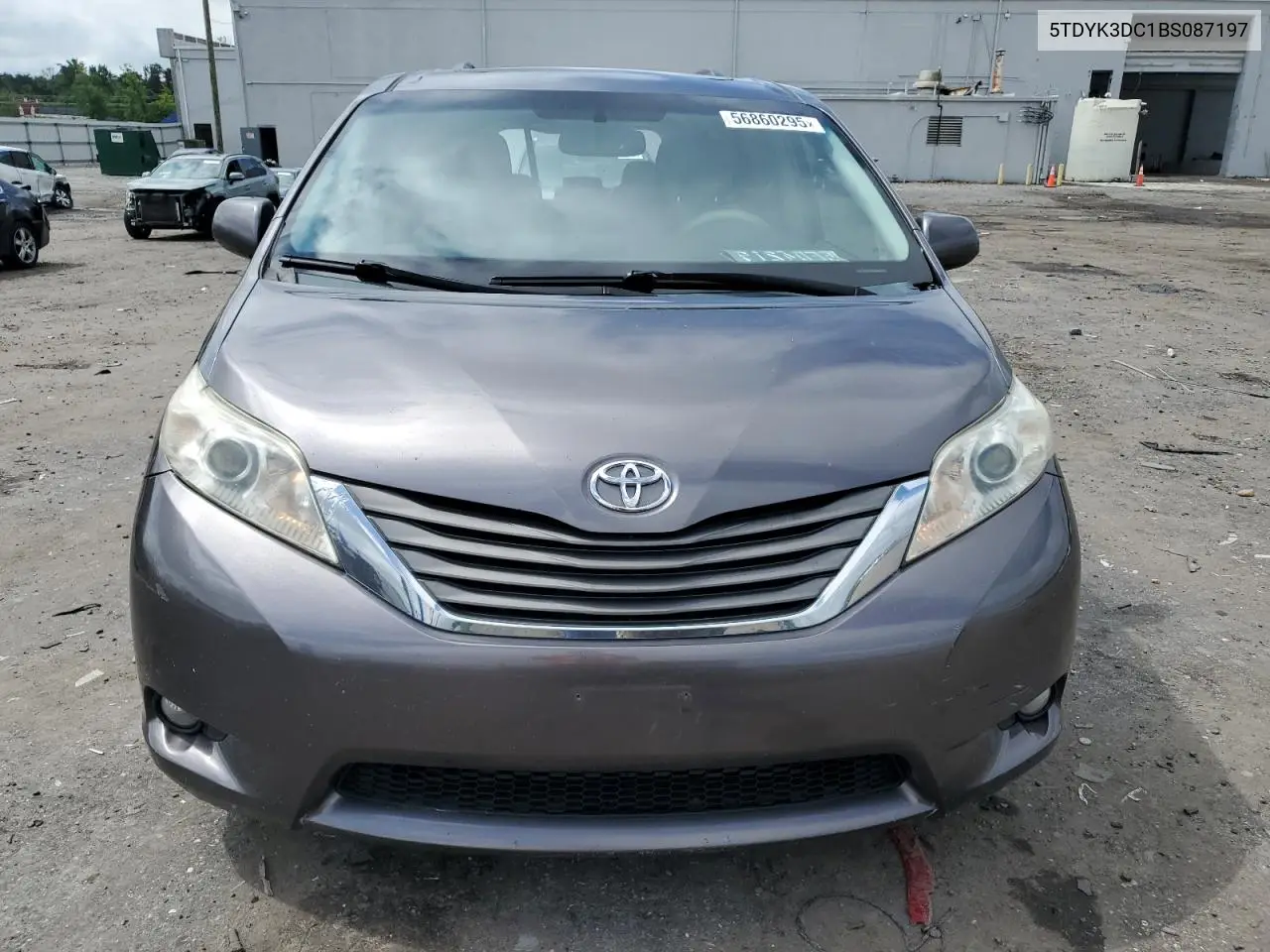 2011 Toyota Sienna Xle VIN: 5TDYK3DC1BS087197 Lot: 56860295