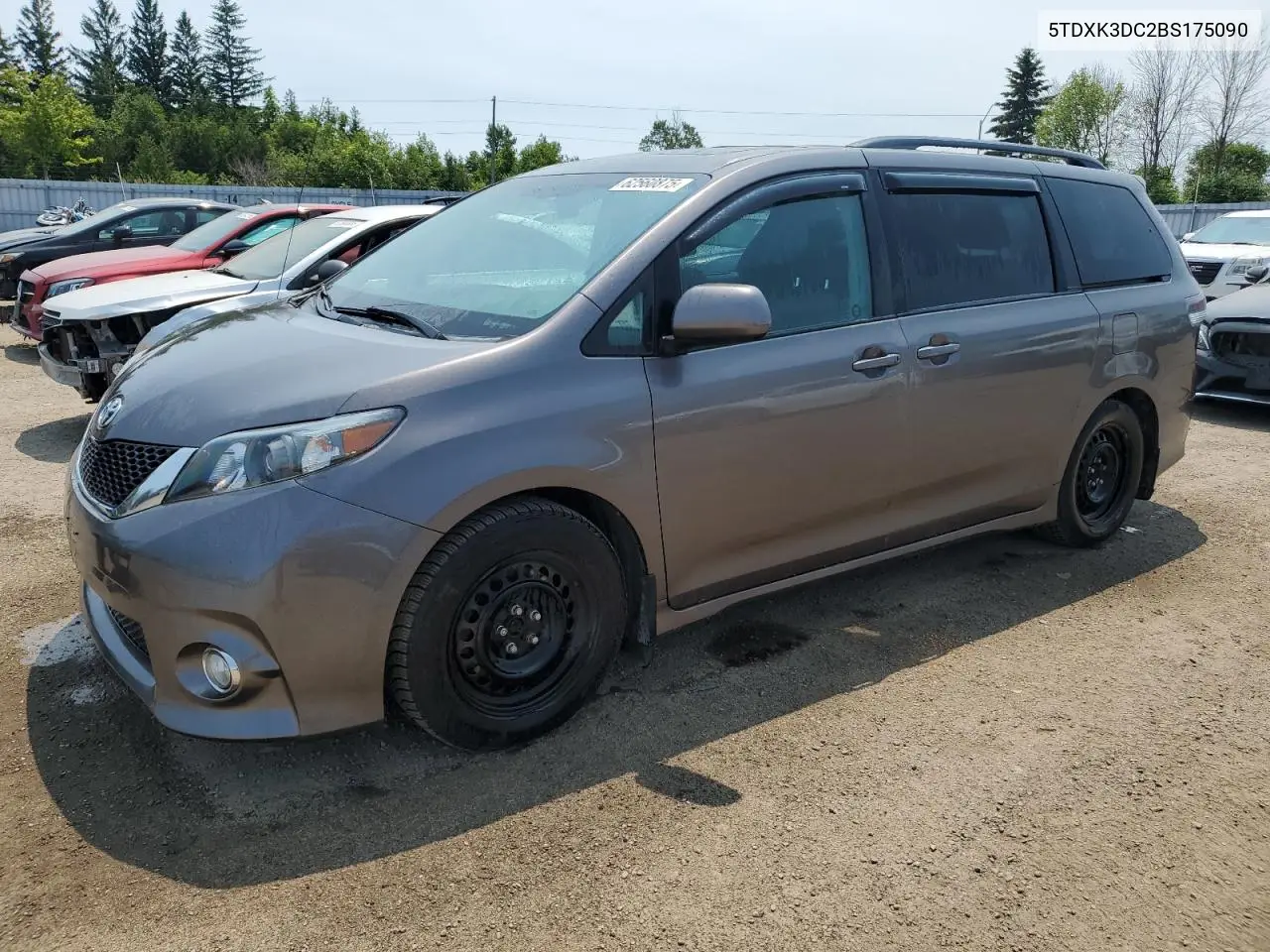 2011 Toyota Sienna Sport VIN: 5TDXK3DC2BS175090 Lot: 62560875