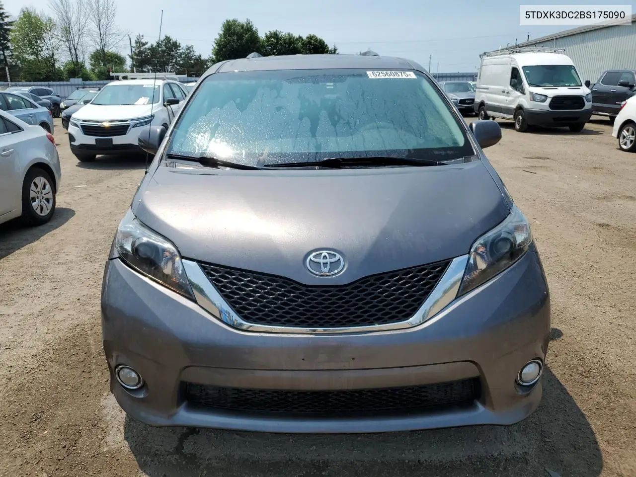 2011 Toyota Sienna Sport VIN: 5TDXK3DC2BS175090 Lot: 62560875