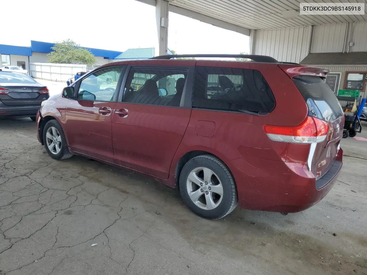 2011 Toyota Sienna Le VIN: 5TDKK3DC9BS145918 Lot: 63293935