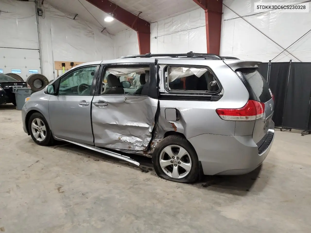 2012 Toyota Sienna Le VIN: 5TDKK3DC6CS230328 Lot: 49051555